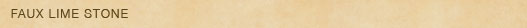 Faux Lime Stone